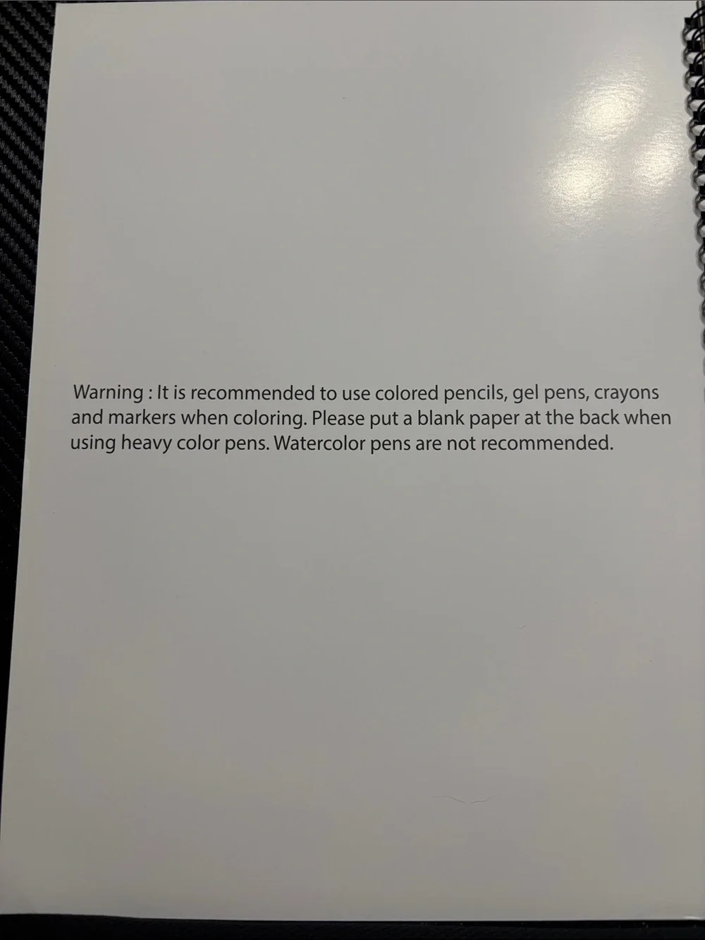 Adult coloring book